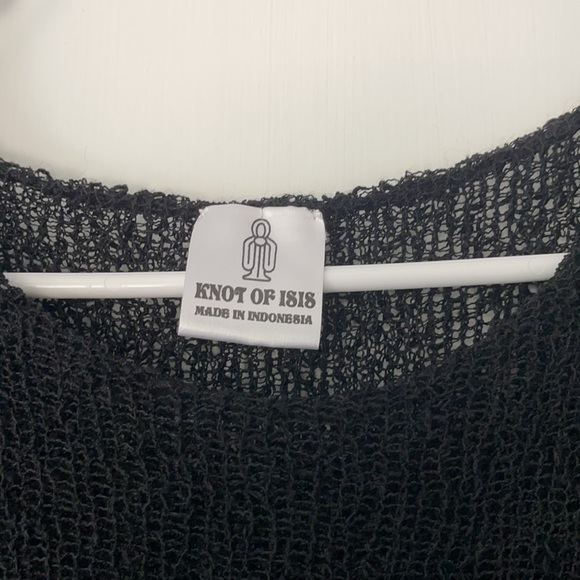 Black Mesh Top - Picture 3 of 3